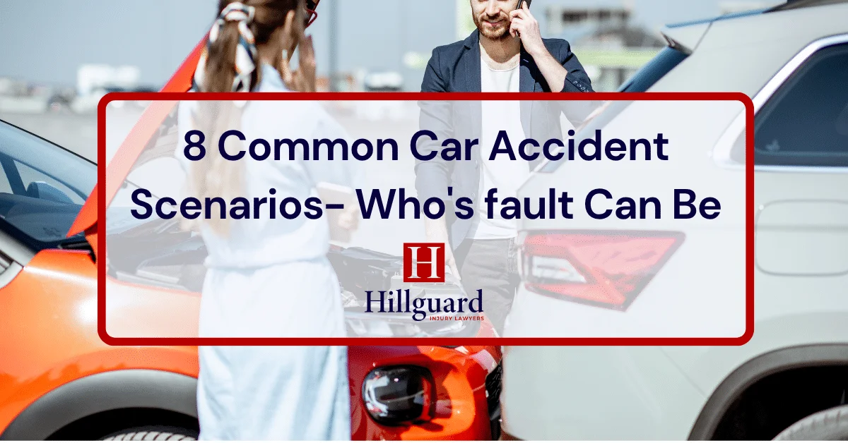 8 Common Car Accident Scenarios: Who’s Fault It Can Be