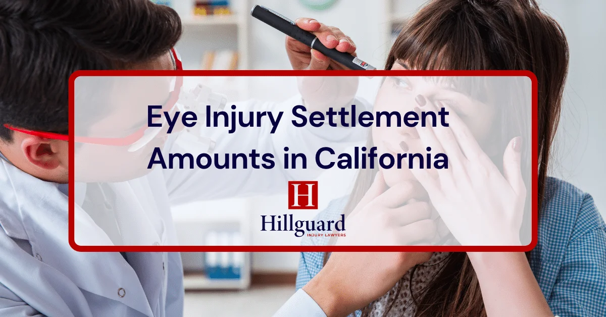 Eye Injury Settlement Amounts California