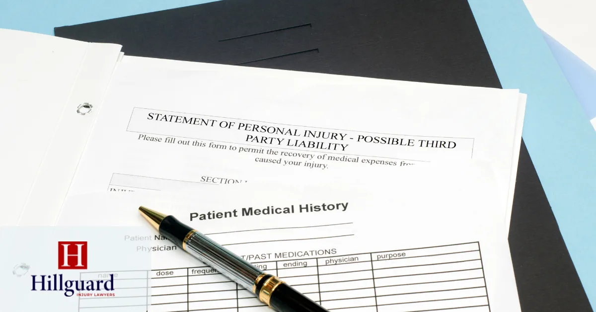 California Dog Bite Personal Injury Claim Forms Personal injury and patient medical history forms used to file a California dog bite injury claim