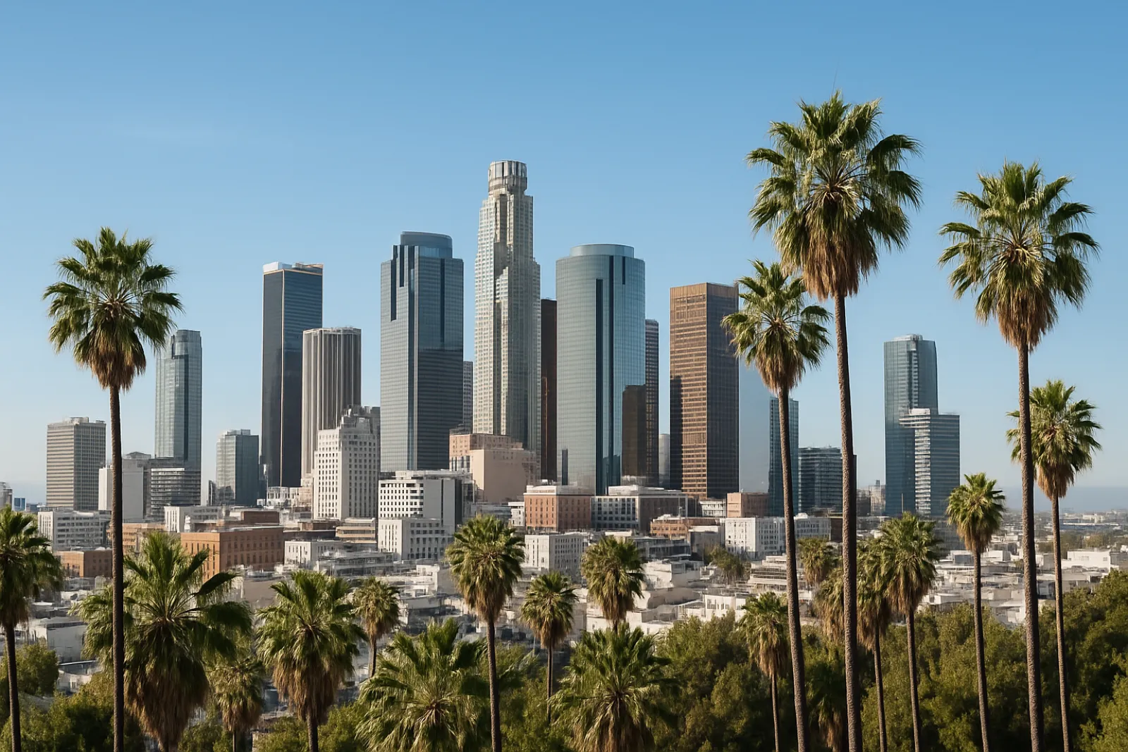 Downtown Los Angeles skyline