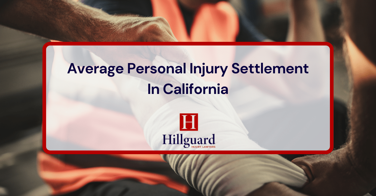 Average personal injury settlement in California illustrated by injury treatment and legal compensation context