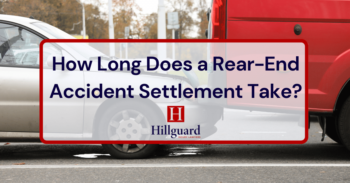how long does it take to settle a rear-end accident